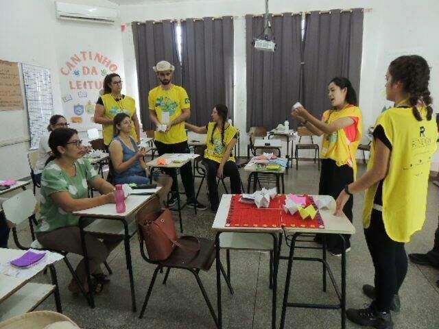 Imagem de compartilhamento para o artigo Projeto Rondon promove curso de Capacitação Pedagógica para professores em Figueirão da MS Todo dia